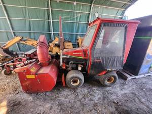 Steiner 4x4 Diesel Utility Tractor with Cab and Snowblower Attachment