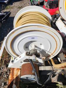 lot 11 image: Coxreels Hose Reel with Imperial Electric Permanent Magnet Motor