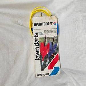 lot 56 image: Lawn Dart Game in Box
