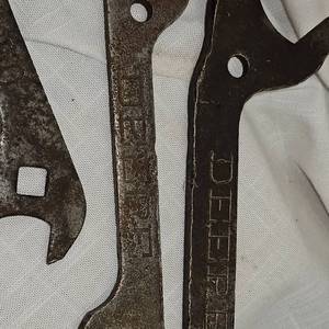 Vintage Set of John Deere Wrenches