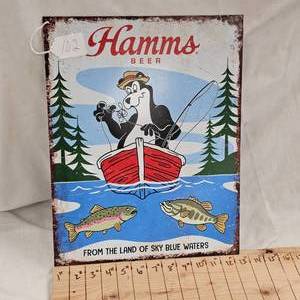 16x12 Hamms Metal Sign