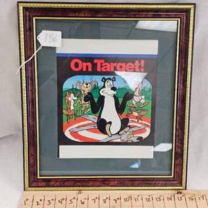 lot 136 image: 17x16 Hamms Beer Sign