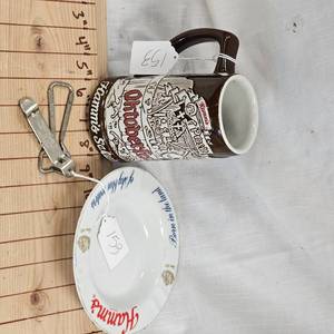 lot 153 image: Hamms Lot of Openers, Ash Tray and 1973 Mug