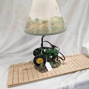 lot 159 image: John Deere Tractor Lamp, Works