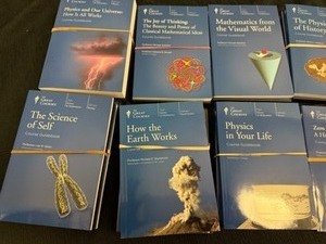 lot 56 image: Earth Science, Physics, Math & Biology Courses From Great Courses