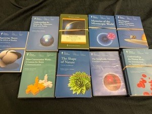 lot 35 image: Great Courses Audio Courses of Physics, Astronomy, Biology, & Math