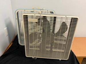 lot 134 image: Toastmaster & Kmart Box Fans