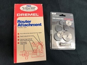 lot 85A image: Dremel Attachments