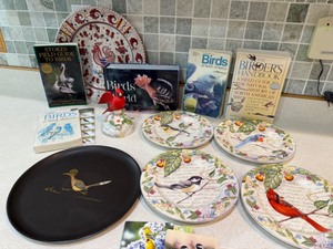 lot 92 image: Bird Books & Figurines