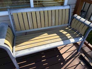 lot 40 image: Outside Bench