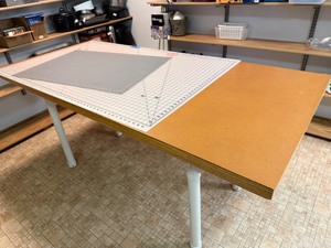 lot 69 image: Cutting Table with Cutting Mats