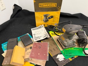 lot 87 image: Rockwell 14 Sheet Finishing Sander RK4115