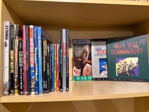 lot 32A image: Great Doonesbury Collection by GB Trudeau