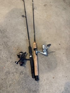 lot 114A image: Two Fishing Poles