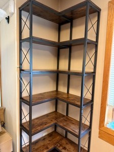 lot 123 image: Corner Book Case