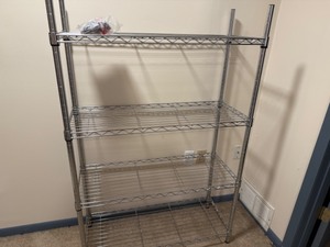 lot 138 image: Metal Storage Shelf