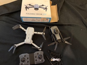 lot 55A image: Foldable E99 Drone