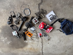 lot 103 image: Misc. Bike Items