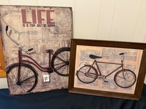 lot 26 image: Fun Bicycle Artwork