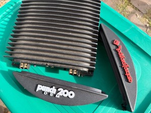 lot 13A image: Punch 200 DSM Car Audio Amplifier