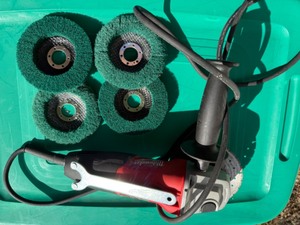 lot 16 image: Milwaukee Angle Grinder