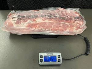 lot 2 image: Wholestone Farms Pork Spareribs Medium Vacuum Packed 9.15 lbs