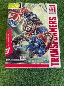 lot 1 image: Transformers Generations Optimus Prime Platinum Edition