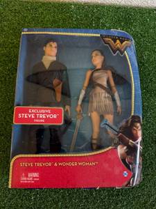 lot 39 image: Steve Trevor & Wonder Woman Figures