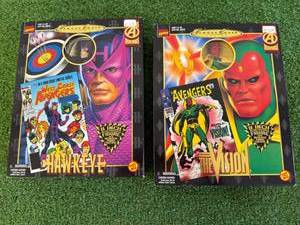 lot 44 image: Marvel Comics Famous Cover Series Hawkeye & The Vision
