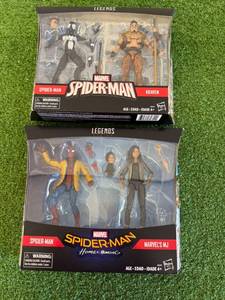 lot 60 image: Marvel Legends Spider-Man Figures