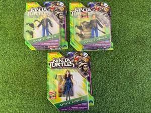 lot 86 image: TMNT Casey Jones & April ONeil