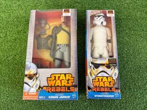 lot 89 image: Star Wars Rebels Hero Series Kana Jarrus & Stormtrooper