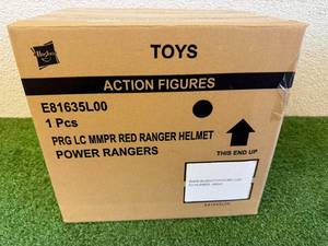 Power Rangers PRG LC MMPR Red Ranger Helmet in Factory Sealed Box