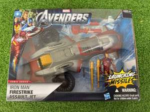 lot 111 image: Marvel Avengers Iron Man Firestrike Assault Jet