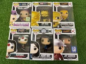 lot 130 image: Funko POP - 6 Different