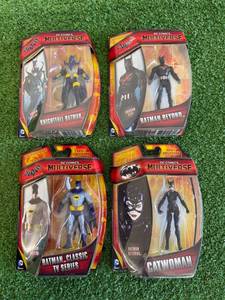 lot 134 image: DC Multiverse Batman Figures