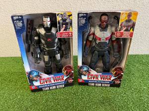 lot 149 image: Captain America Civil War Titan Hero Series