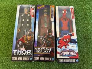 lot 151 image: Marvel Titan Hero Series - 3 Different
