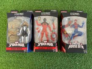 lot 157 image: Marvel Legends Spider-Man Figures
