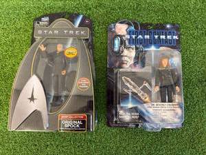 lot 173 image: Star Trek Original Spock & Dr Beverly Crusher