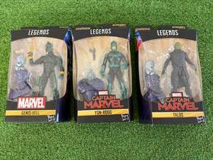 lot 183 image: Marvel Legends Genis-Vell, Yon-Rogg & Talos