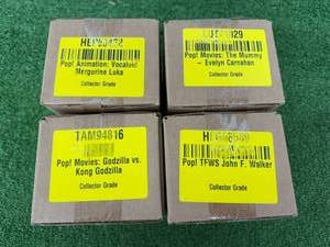 lot 197 image: Funko POP Collector Grade Figures in Sealed Boxes