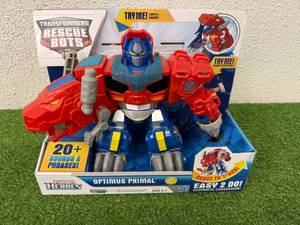 lot 202 image: Transformers Rescue Bots Optimus Prime