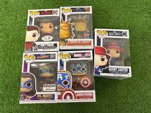 lot 210 image: Funko POP Marvel