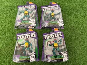 lot 234 image: TMNT Raphael, Leonardo, Donatello & Michelangelo