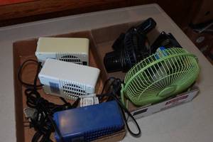 lot 439 image: Heaters and Fans