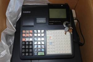 lot 422 image: Casio Electronic Cash Register