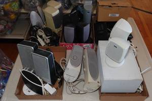 lot 599 image: Assorted Computer Speakers