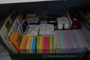 lot 604 image: Assorted Post-Its and Notebooks