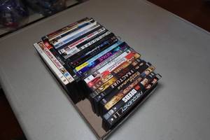 lot 629 image: DVDs - Mr Deeds, Cast Away, Fracture, Looper, Nerve
